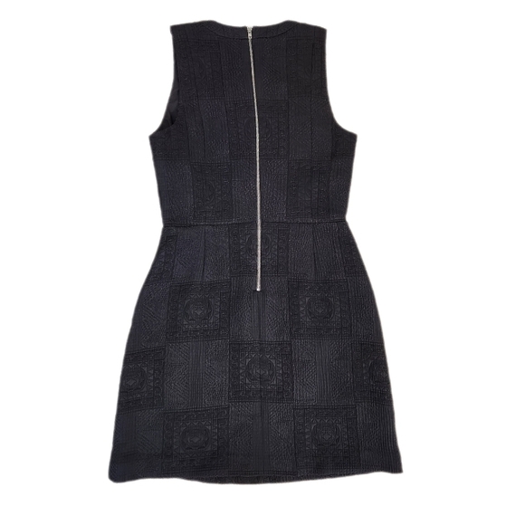 Madewell "Little Black" All Occasions Jaquard Textured Mini Dress, US Women's 2 - Picture 6 of 9